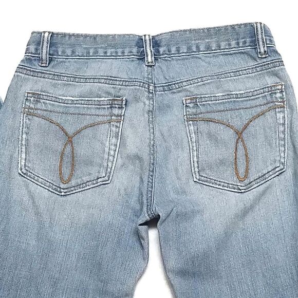 VINTAGE Calvin Klein Light Wash Bell Bottom Jeans - Picture 6 of 8